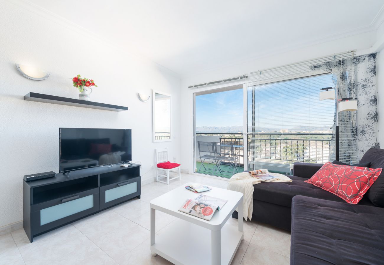 Living room with views